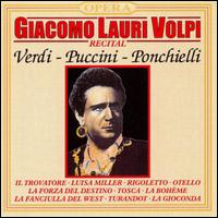 Volpi Recital von Giacomo Lauri-Volpi