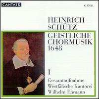 Heinrich Schütz: Geistliche Chormusik 1648, Vol. 1 von Various Artists