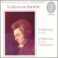 Mozart: Quatuors Nos. 16 & 17 von Talich Quartet