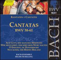Bach: Cantatas, BWV 58-61 von Helmuth Rilling