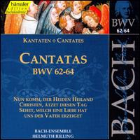 Bach: Cantatas, BWV 62-64 von Helmuth Rilling