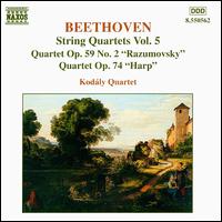 Beethoven: String Quartets, Vol.5 von Kodaly Quartet