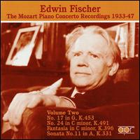 Edwin Fischer Mozart Piano Concertos Vol. 2 von Edwin Fischer