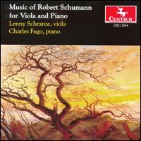 Schumann: Music for Viola and Piano von Various Artists