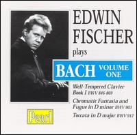 Edwin Fischer plays Bach, Vol. 1 von Edwin Fischer