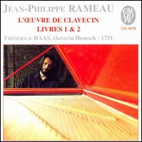 Rameau: Livres 1 & 2 de Clavecin von Frederick Haas