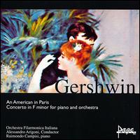 Gershwin: An American in Paris; Concerto in F minor for piano & orchestra von Various Artists