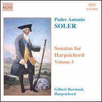 Soler: Sonatas for Harpsichord, Vol.5 von Gilbert Rowland
