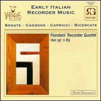 Early Italian Recorder Music von Flanders Recorder Quartet