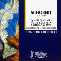 Schobert: Quartets for harpsichord Op.7 von Concerto Rococo