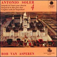 Soler: Works for Harpsichord Vol. 4 von Bob van Asperen