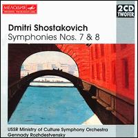 Shostakovich: Symphonies Nos. 7 & 8 von Gennady Rozhdestvensky