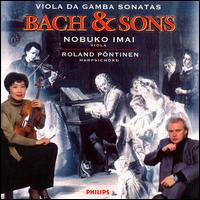Bach & Sons: Viola da Gamba Sonatas von Nobuko Imai