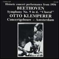 Beethoven: Symphony No. 9 "Choral" von Otto Klemperer