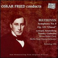 Beethoven: Symphony No. 9 "Choral" von Oskar Fried