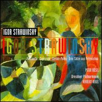 Igor Strawinsky: Pulcinella; Capriccio; Circus Polka; Drei Sätze aus Petrushka von Peter Rösel