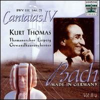 Bach: Cantatas IV von Kurt Thomas