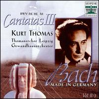 Bach: Cantatas III von Kurt Thomas