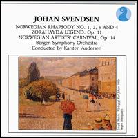 Johan Svendsen: Norwegian Rhapsody; Zorahayda Legend; Norwegian Artists' Carnival von Karsten Andersen