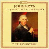 Haydn: Six Quartets, Op. 5 / London Trios von Various Artists
