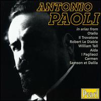Antonio Paoli in arias from Otello, Il Trovatore... von Antonio Paoli