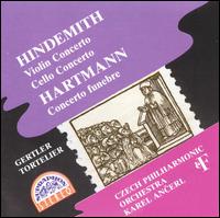 Paul Hindemith: Violin & Cello Concertos; Karl Amadeus Hartmann: Concerto funebre von Karel Ancerl