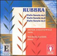 Rubbra: Violin Sonatas von Krysia Osostowicz