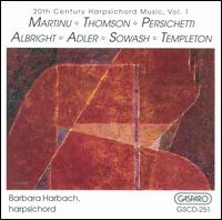 20th Century Harpsichord Music, Vol.1 von Barbara Harbach