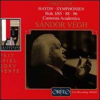 Haydn: Symphonies Hob. 1 / 85, 88, 96 von Sandor Végh
