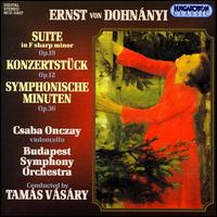 Dohnányi: Orchestral Compositions von Tamás Vásáry