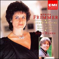 Monika Frimmer Lieder Recital von Monika Frimmer