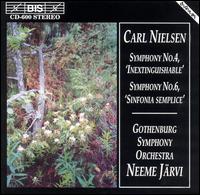 Nielsen: Symphonies Nos.4 & 6 von Neeme Järvi