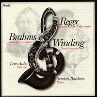 Lars Aabo Plays Brahms, Reger, Winding von Various Artists