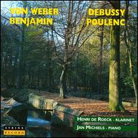 Henri de Roeck plays Carl Maria von Weber, Claude Debussy, Arthur Benjamin & Francis Poulenc von Various Artists