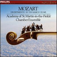 Mozart: March, K445; Divertimento, K334 von Academy of St. Martin-in-the-Fields