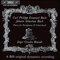 C.P.E. Bach and J.S. Bach: Pieces for Fortepiano and Clavichord von Inger Grudin-Brandt