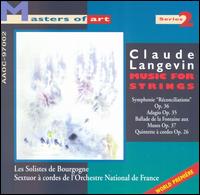 Langevin: Music for Strings von Various Artists
