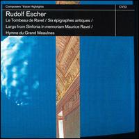 Composer's Voice: Rudolf Escher von Various Artists