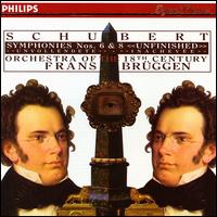 Schubert: Symphonies Nos. 6 & 8 "Unfinished" von Frans Brüggen