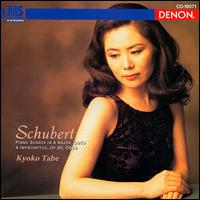 Schubert: Piano Sonata in A / Impromptus Op.90 von Kyoko Tabe