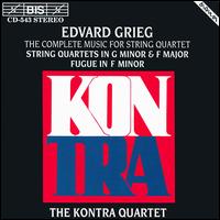 Grieg: The Complete Music for String Quartet von Kontra Quartet