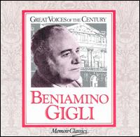Great Voices: Gigli von Beniamino Gigli