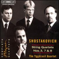 Shostakovich: String Quartets 3, 7, 8 von Yggdrasil Quartet