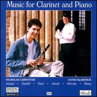 Music for Clarinet and Piano von Various Artists