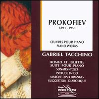 Prokofiev: Piano Works von Gabriel Tacchino
