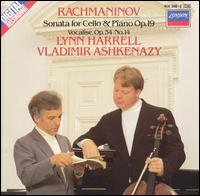 Rachmaninov: Sonata for Cello & Piano, Op. 29; Vocalise, Op. 34, No. 14 von Lynn Harrell