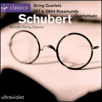 Schubert: String Quartets D87, 703, 804 von Borodin Quartet