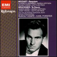 Mozart: Requiem; Anton Bruckner: Te Deum von Various Artists