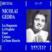 Nicolai Gedda - Recital von Nicolai Gedda