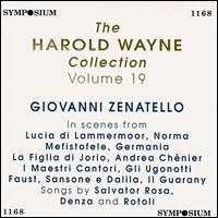 The Harold Wayne Collection, Vol.19 von Giovanni Zenatello